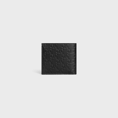 CELINE Mini Engraved Wallet with Coin Pocket - 11.5x10x2cm - SleekGait