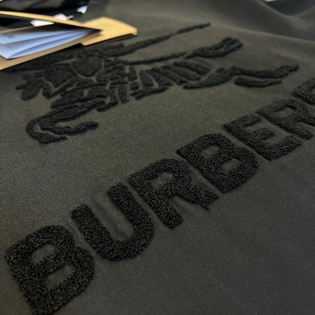 Burberry T-Shirt Without Collar 'Black' - SleekGait