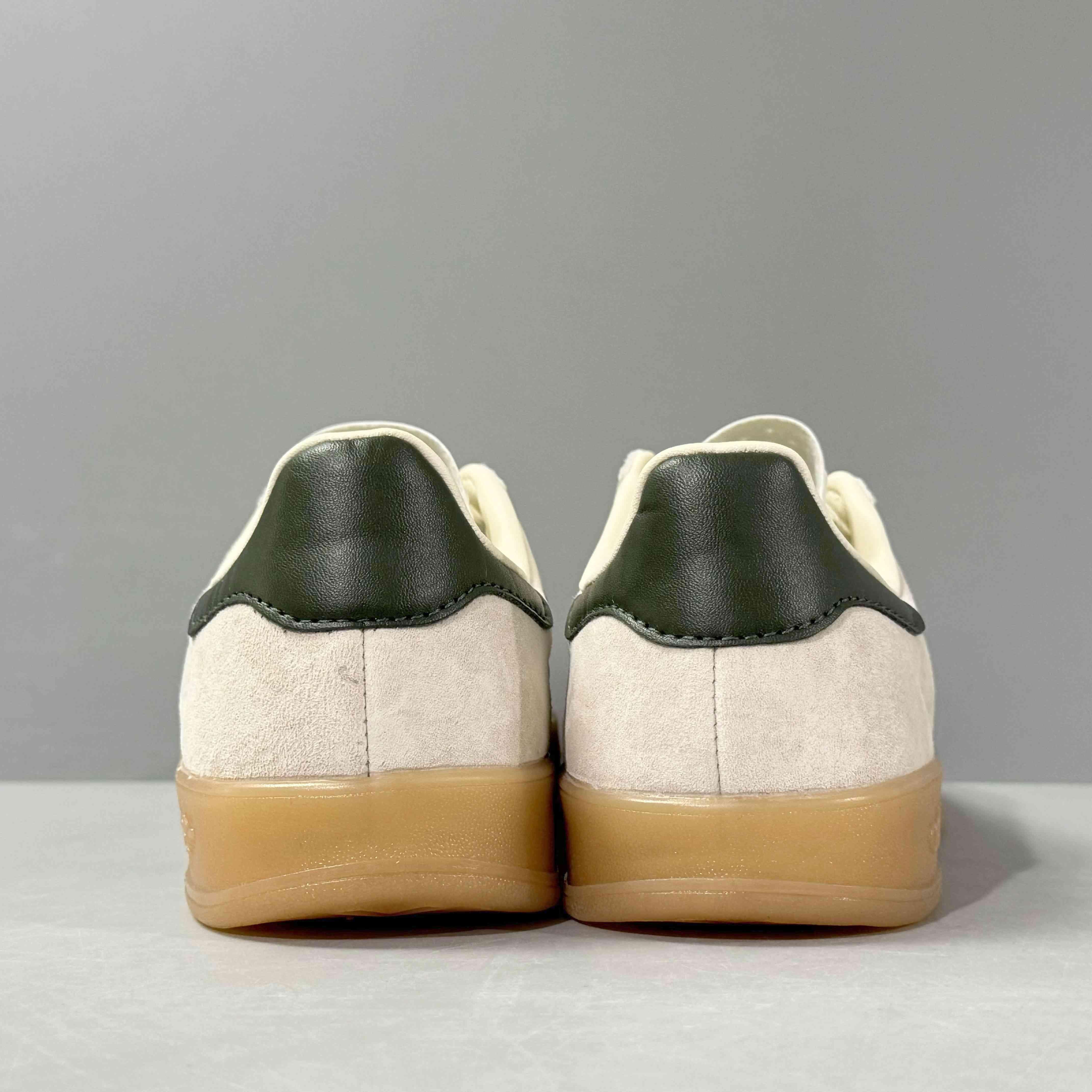 Adidas Originals Gazelle Indoor 'Cream White Collegiate Green Gum' - SleekGait