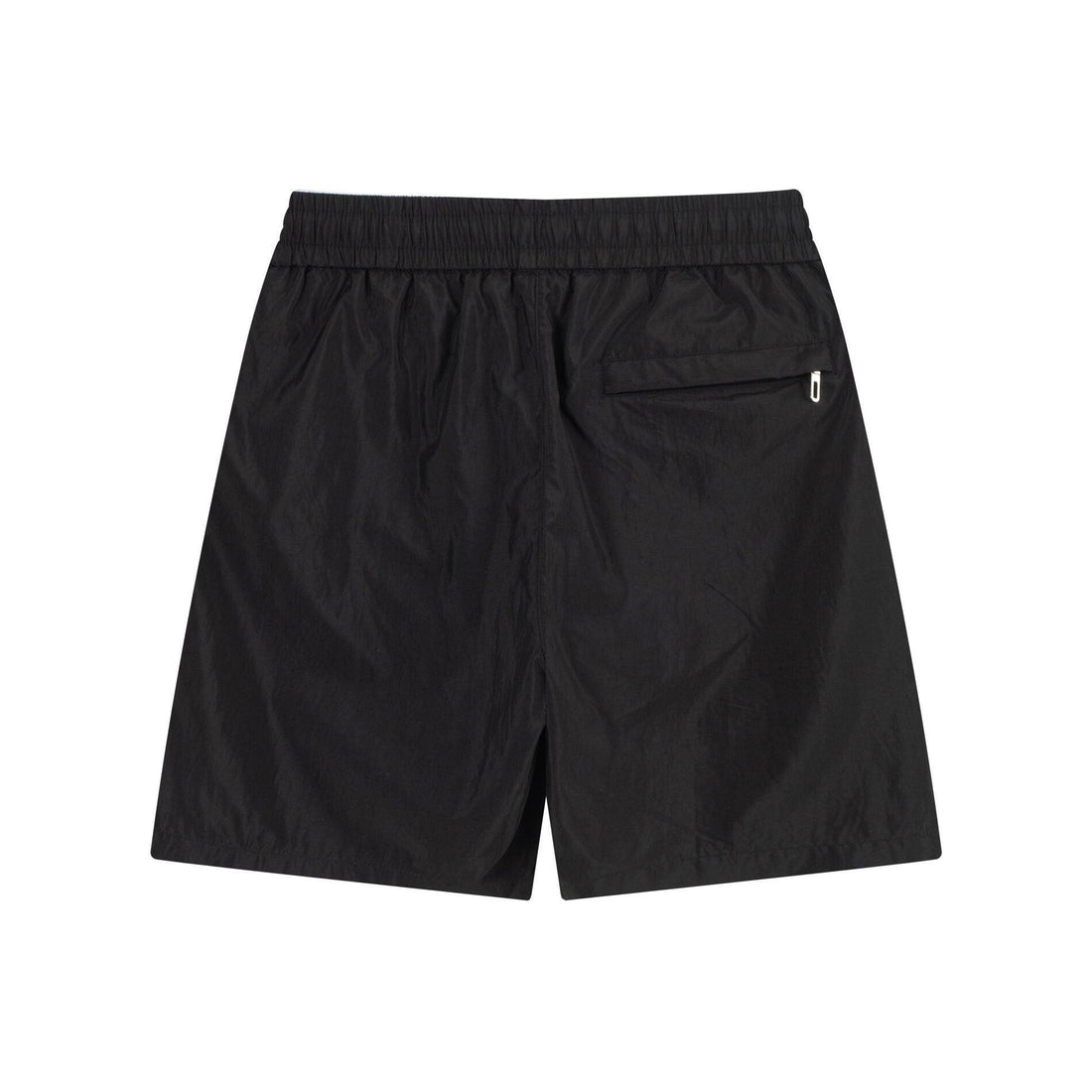 Burberry Men's Striped Cotton Knit Basketball Shorts 'Black' - SleekGait