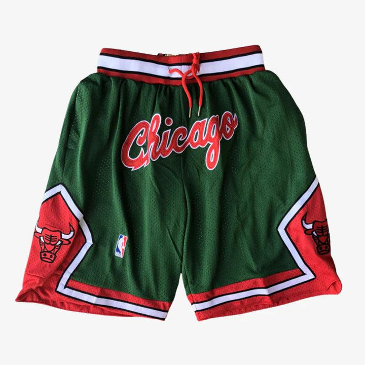 Bulls New Era Shorts Green - SleekGait