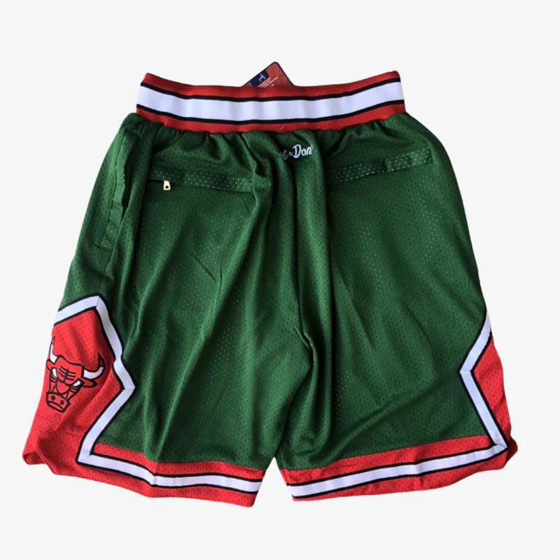 Bulls New Era Shorts Green - SleekGait