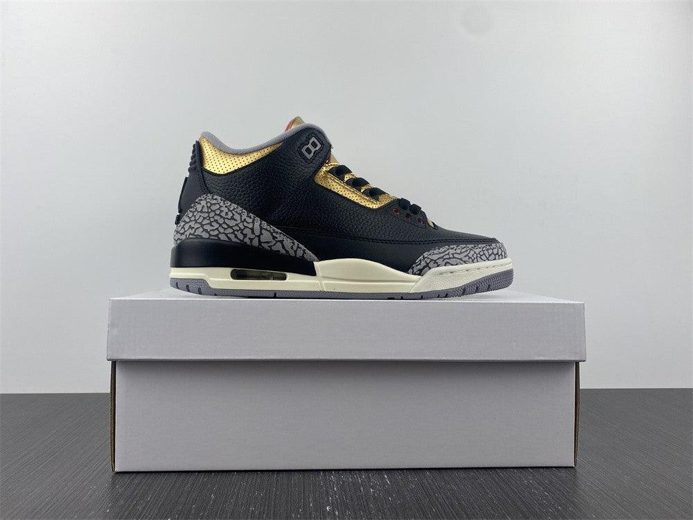 JORDAN - AJ3 WMNS “Black Gold” - SleekGait