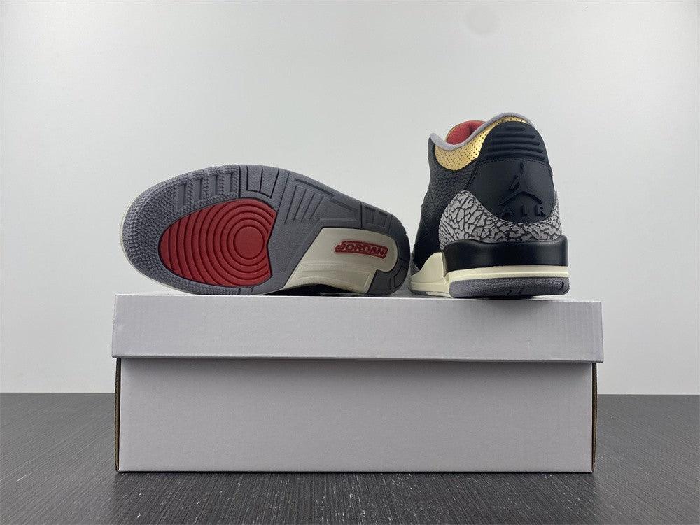 JORDAN - AJ3 WMNS “Black Gold” - SleekGait