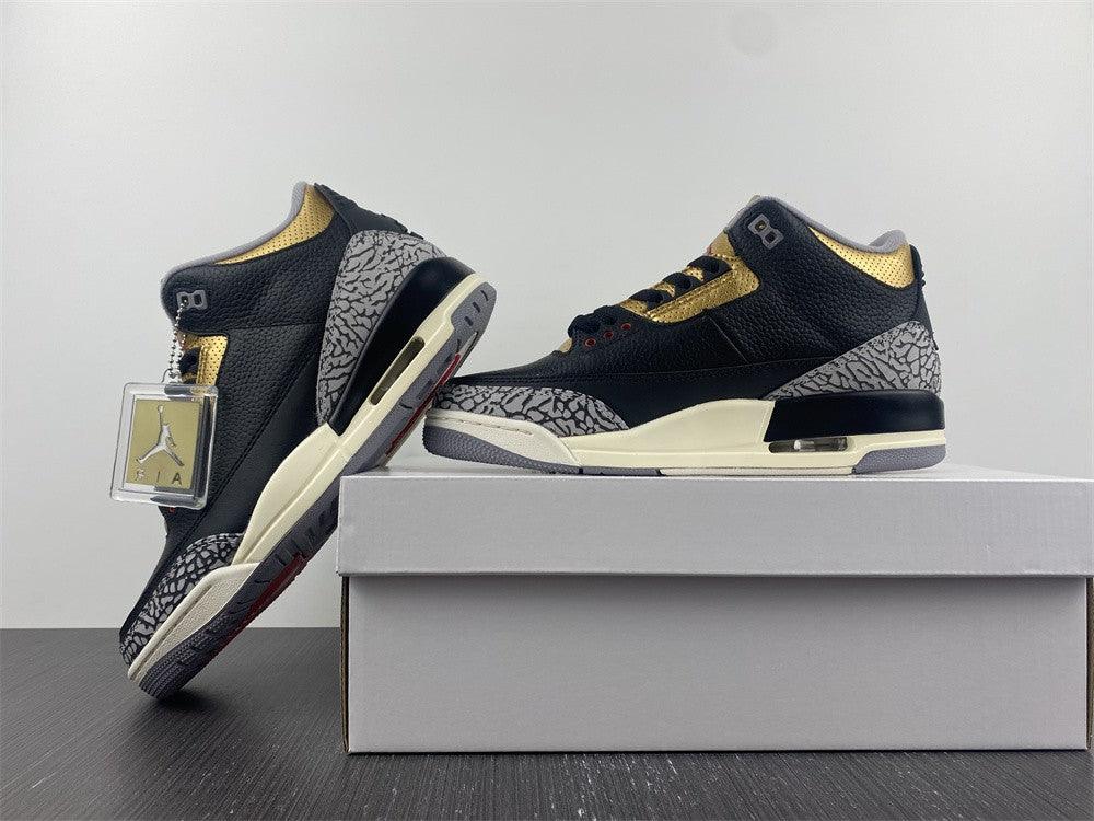 JORDAN - AJ3 WMNS “Black Gold” - SleekGait