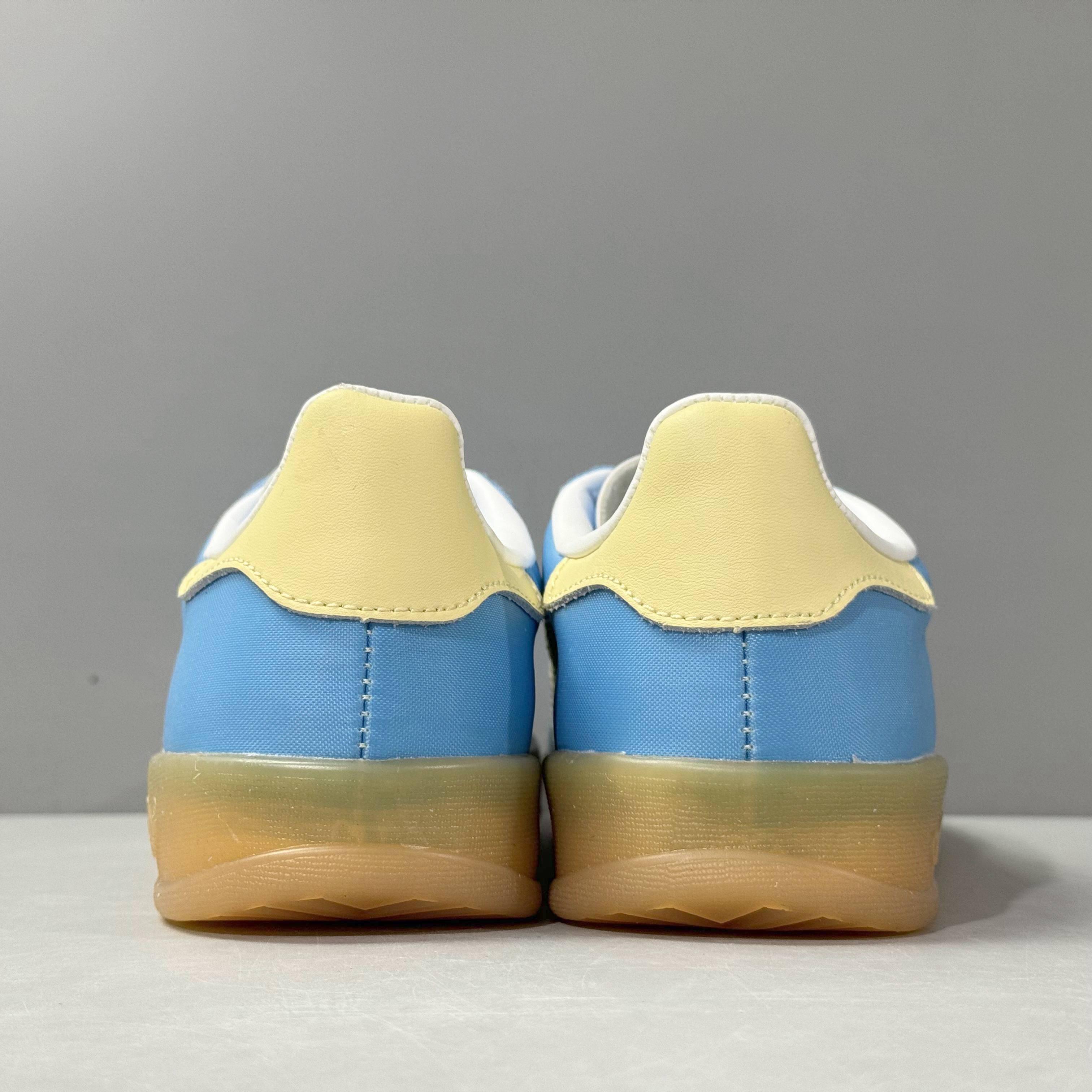 Adidas Originals Gazelle Indoor 'Blue Burst Yellow' - SleekGait