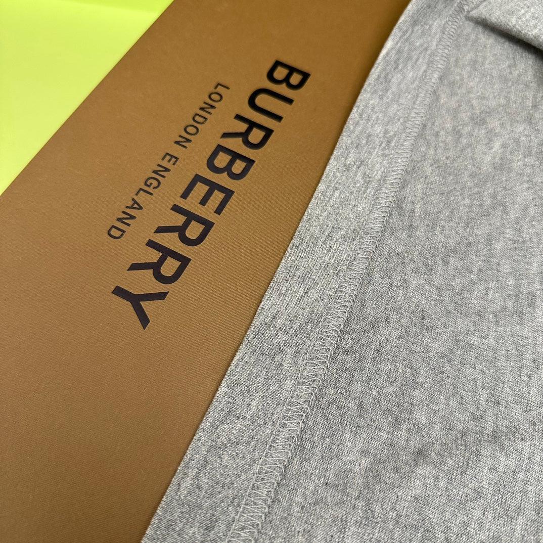 Burberry T-Shirt Without Collar 'Grey' - SleekGait