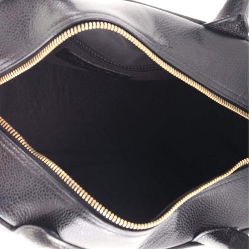 Chanel Timeless CC Bowler Bag Quilted Caviar Small - SleekGait