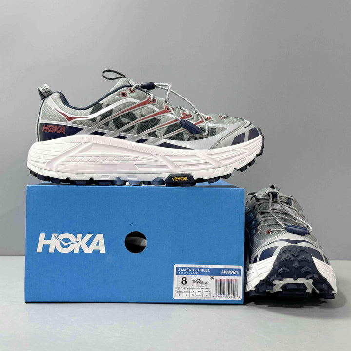 Hoka One One Mafate Three2 'Limestone Outer Space' - SleekGait