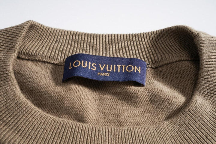 Louis Vuitton T-Shirt Without Collar 'Beige' - SleekGait