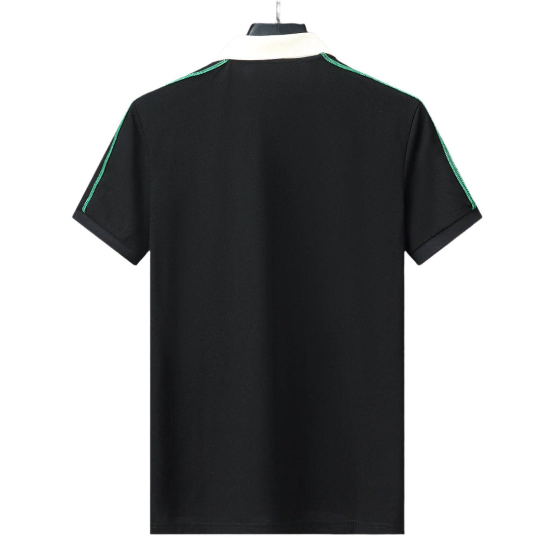 Gucci Black T-shirt with a collar - SleekGait