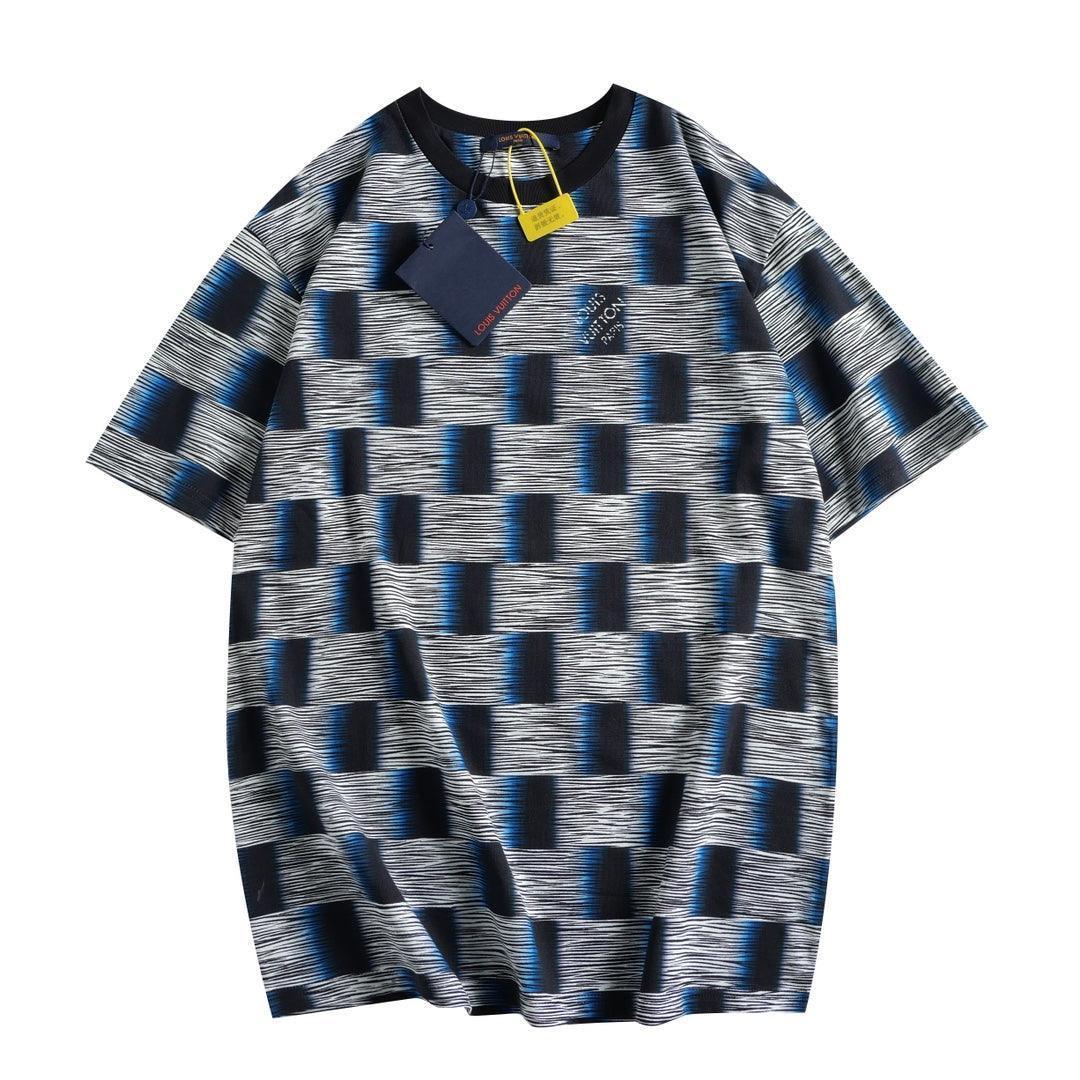 Louis Vuitton Damier T-Shirt Without Collar - SleekGait