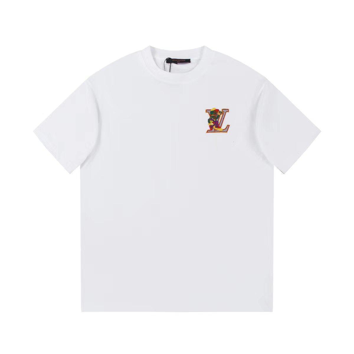 Louis Vuitton T-Shirt Without Collar 'White' - SleekGait