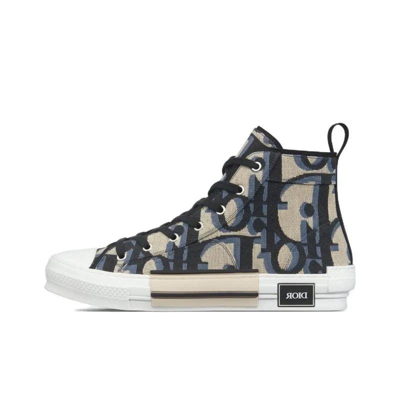 Dior ‘B23’ High-Top Sneakers Beige - SleekGait