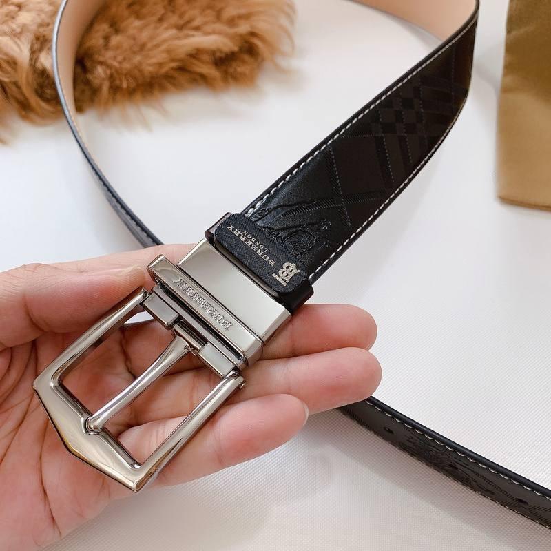 Burberry Leather Vintage Belt 'Black' - SleekGait