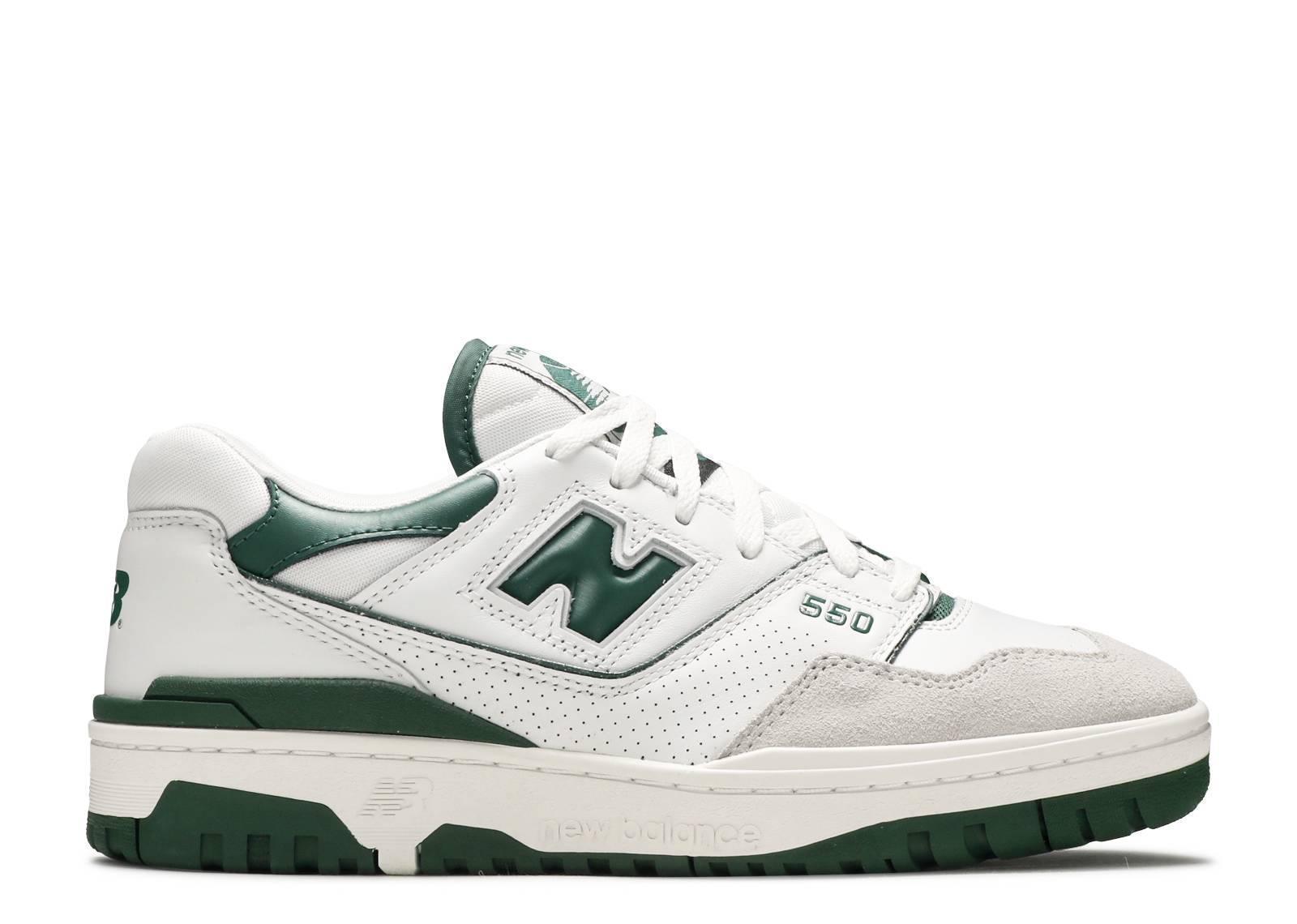 New Balance 550 White Green - SleekGait
