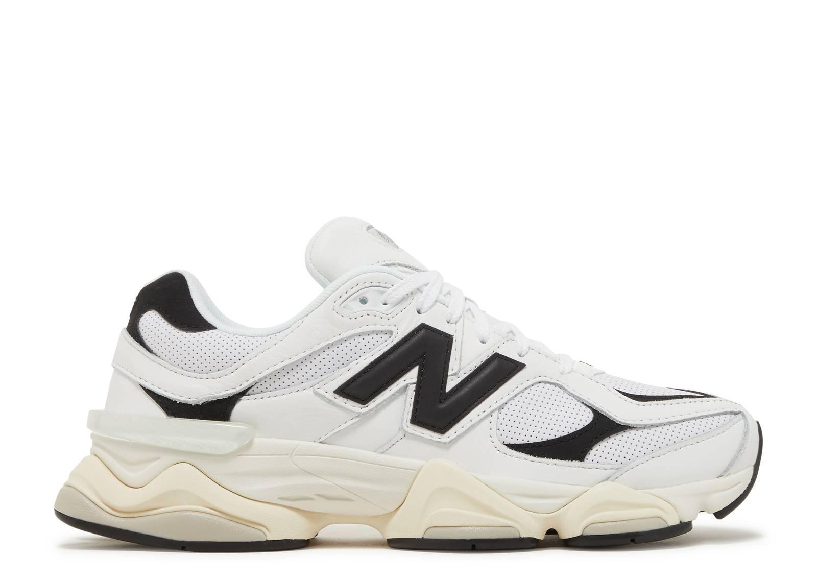 New Balance 9060 White Black - SleekGait