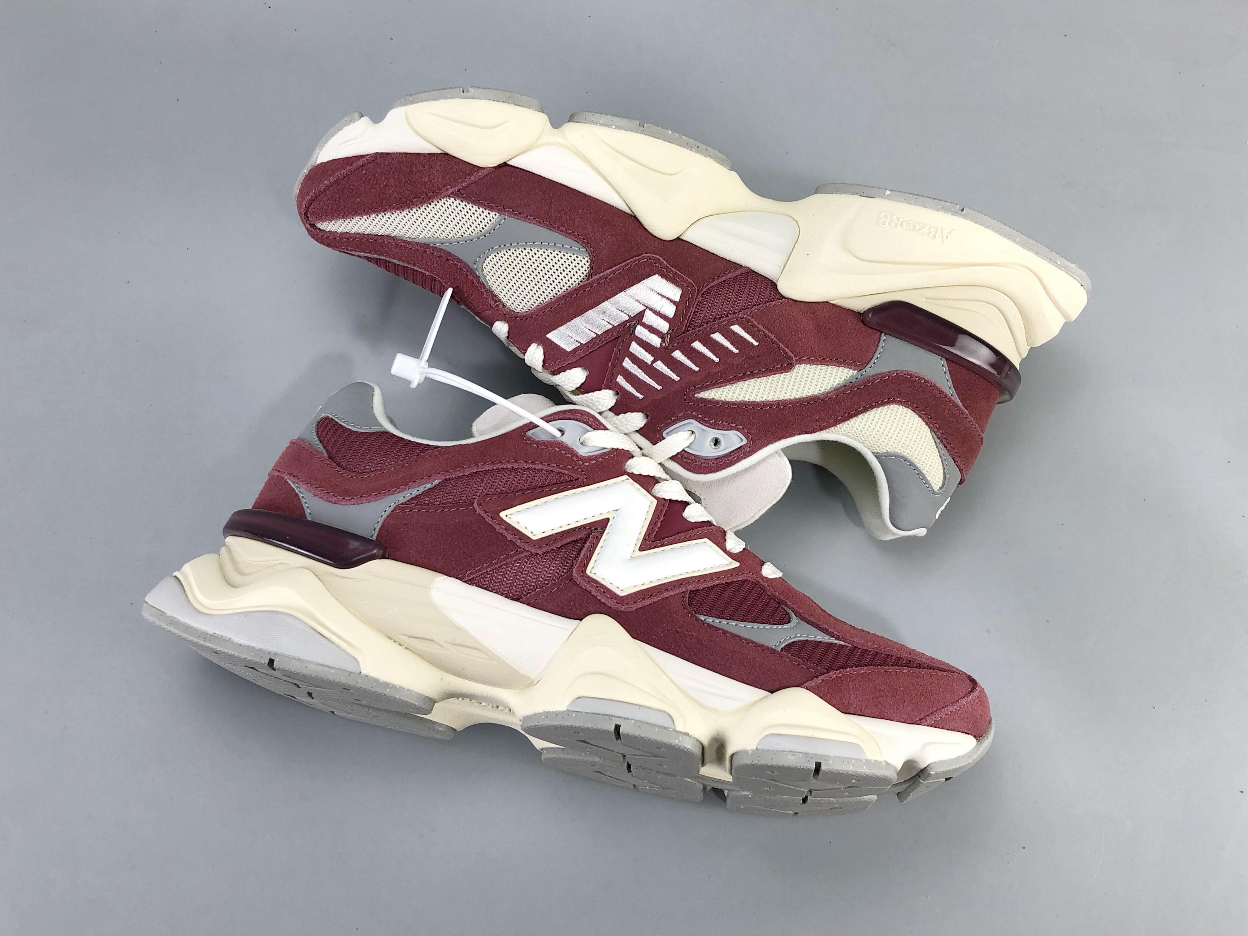 New Balance 9060 'Washed Burgundy' - SleekGait