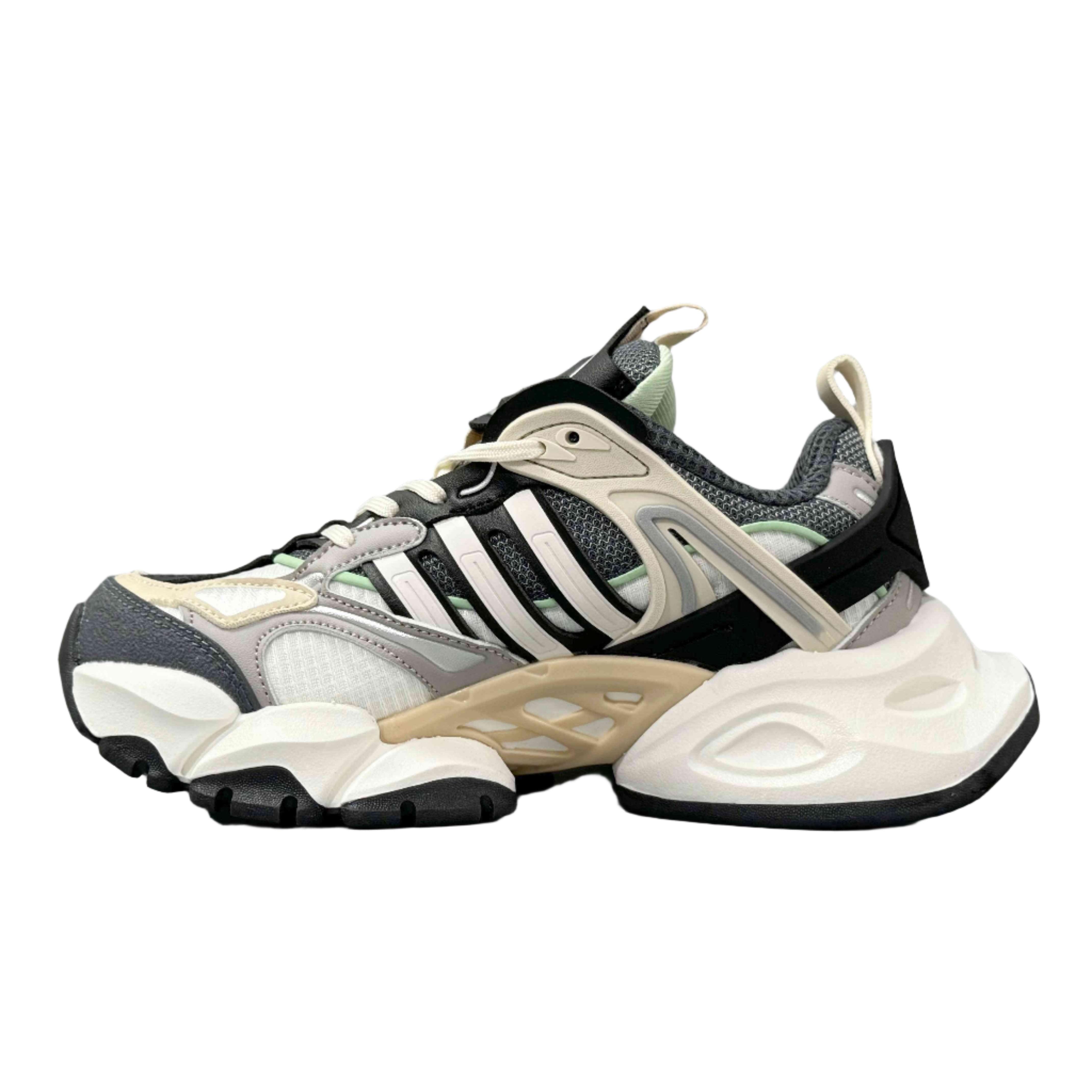 Adidas XLG RUNNER DELUXE 'White & Grey' - SleekGait