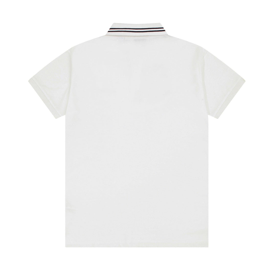 Burberry White T-Shirt With Collar - SleekGait