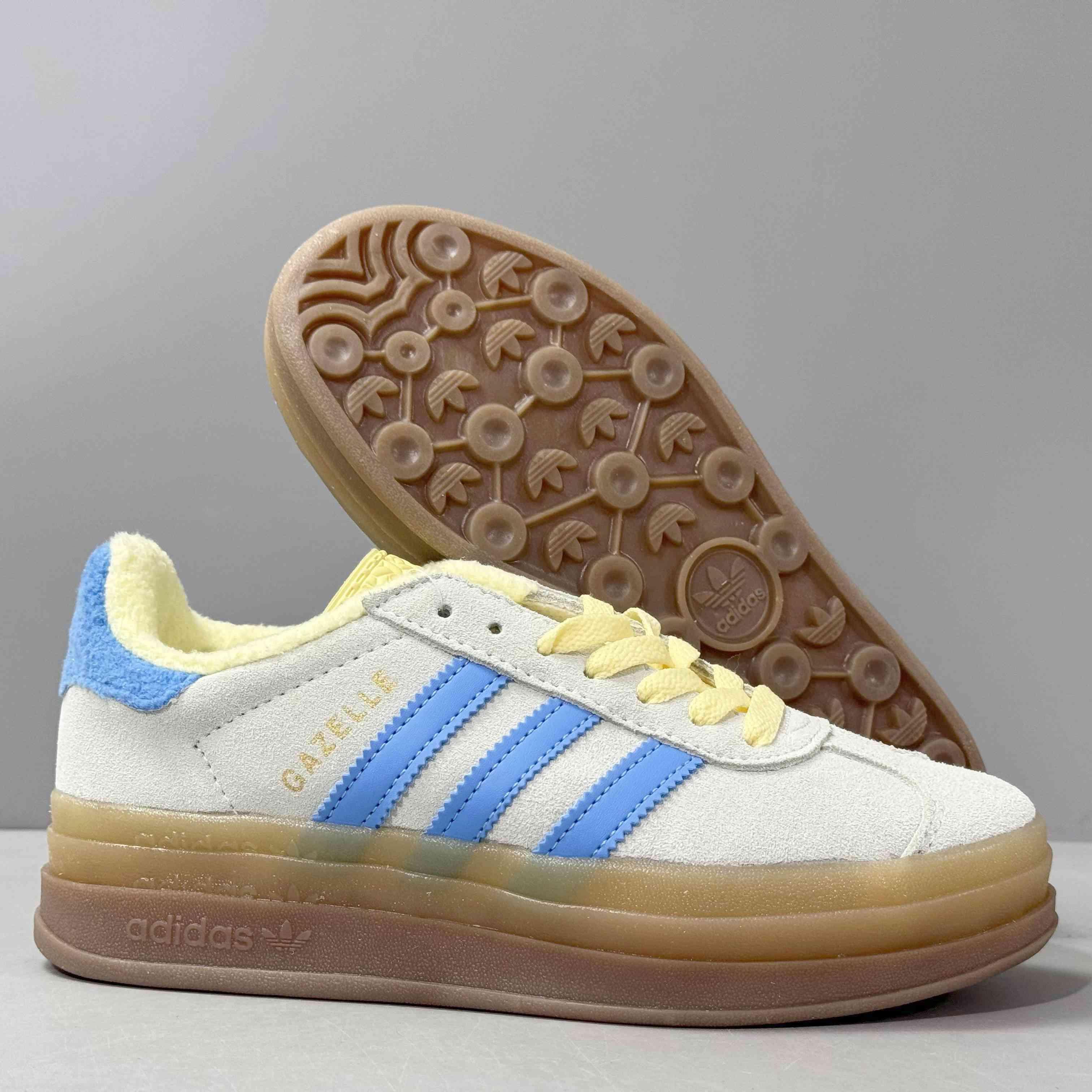 Adidas Originals Bold 'Almost Blue Yellow' - SleekGait