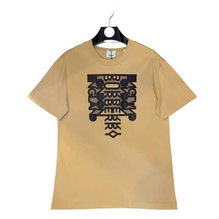 Burberry T-Shirt Without Collar 'Beige' - SleekGait