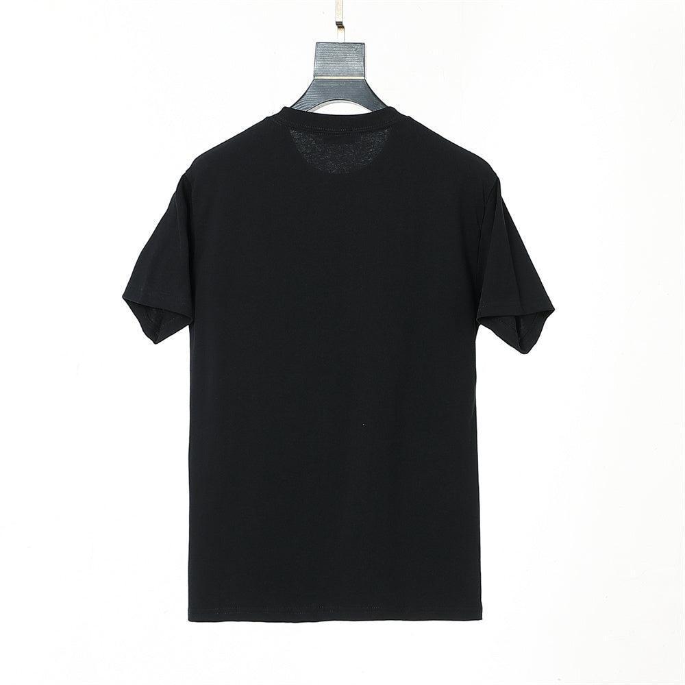 Fendi T-Shirt without Collar 'Black-Yellow' - SleekGait