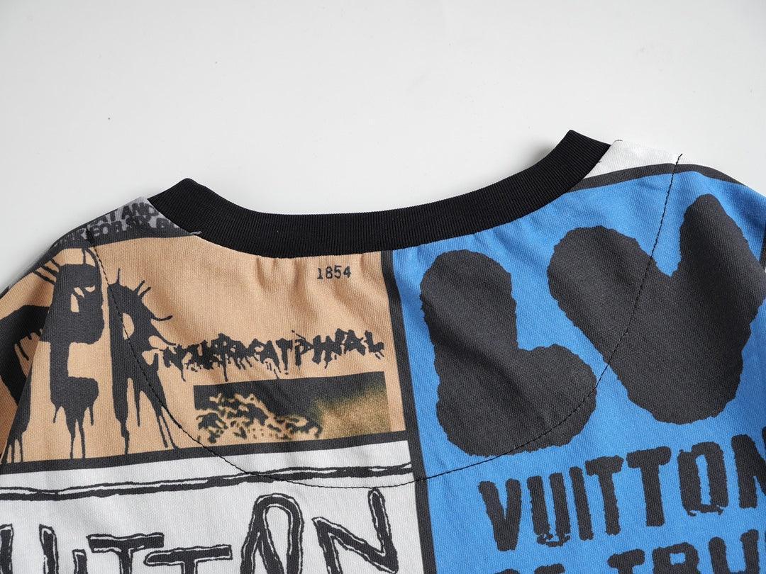 Louis Vuitton T-Shirt Without Collar - SleekGait