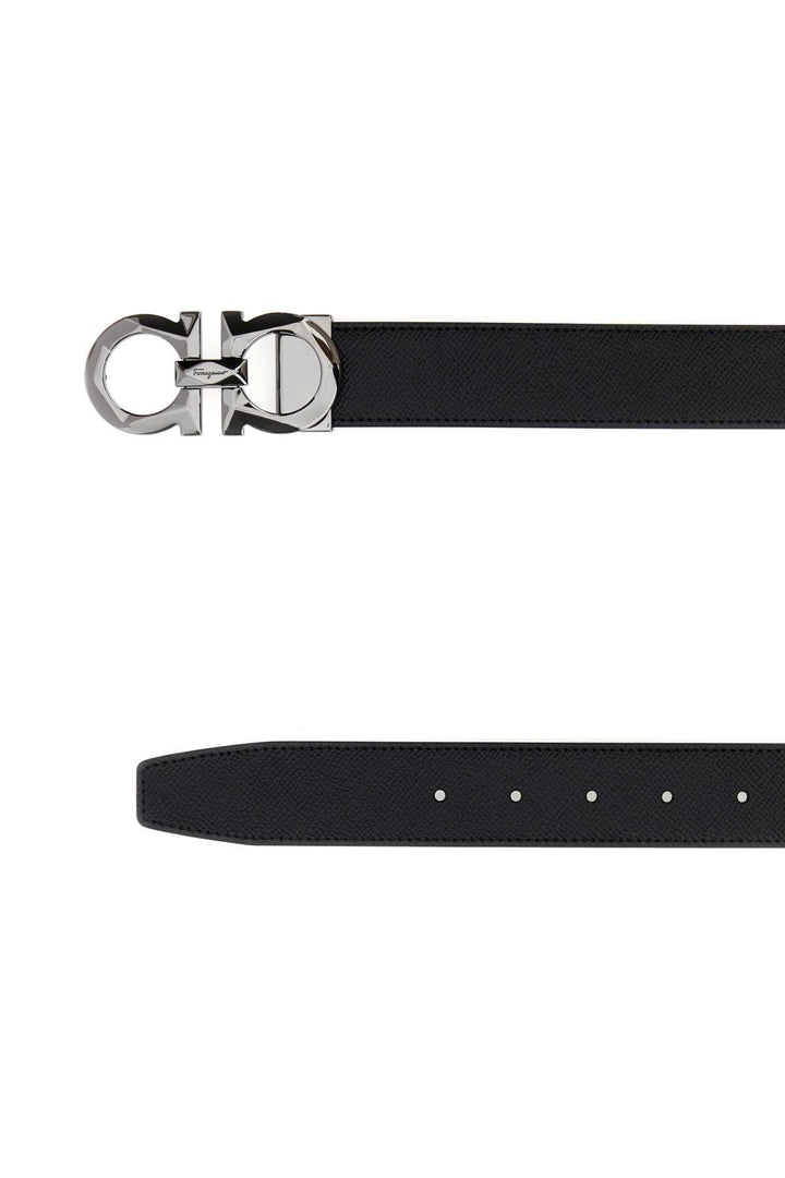 Ferragamo Men's Classic Leather Belt - 3.5 cm Height - SleekGait