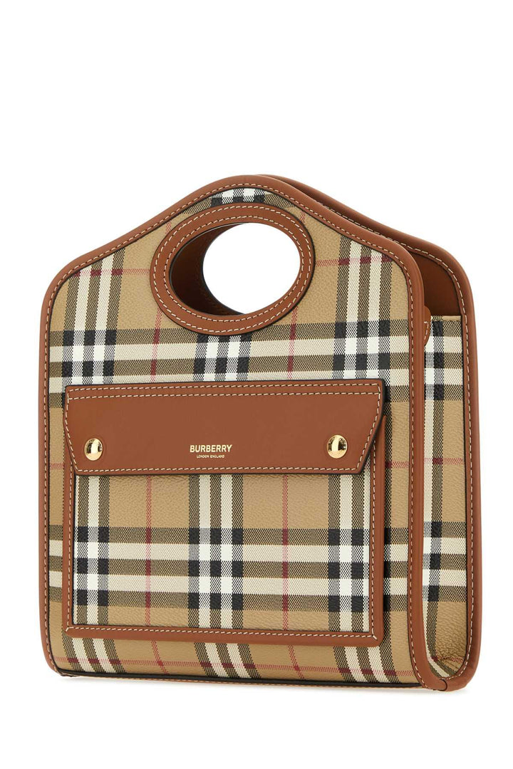 BURBERRY Mini Pocket Handbag - Chic Print Design - SleekGait