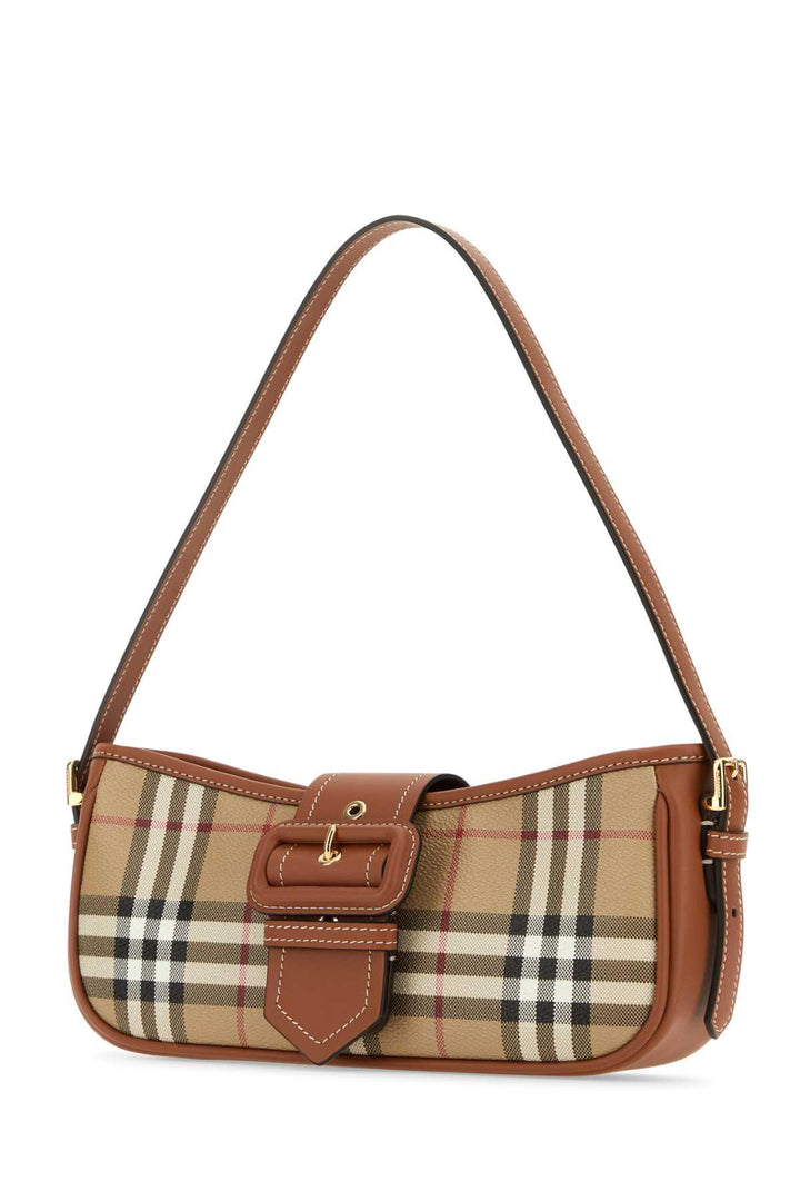 BURBERRY Mini Printed Canvas Sling Handbag - SleekGait