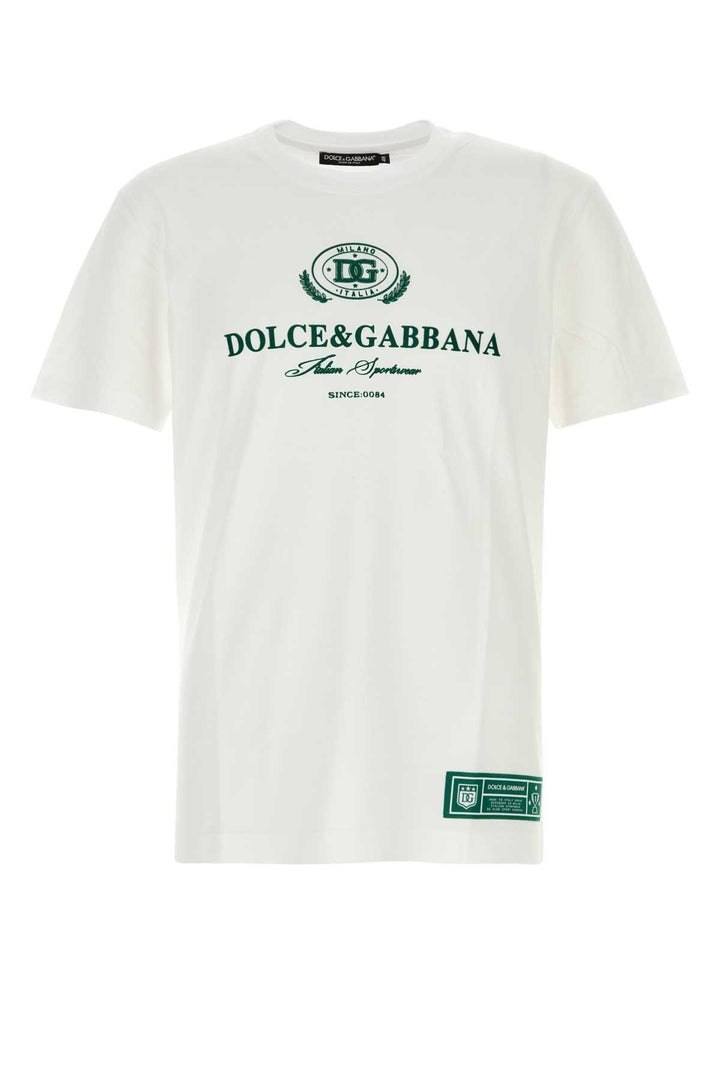 DOLCE & GABBANA Essential Cotton T-Shirt for Men - SleekGait