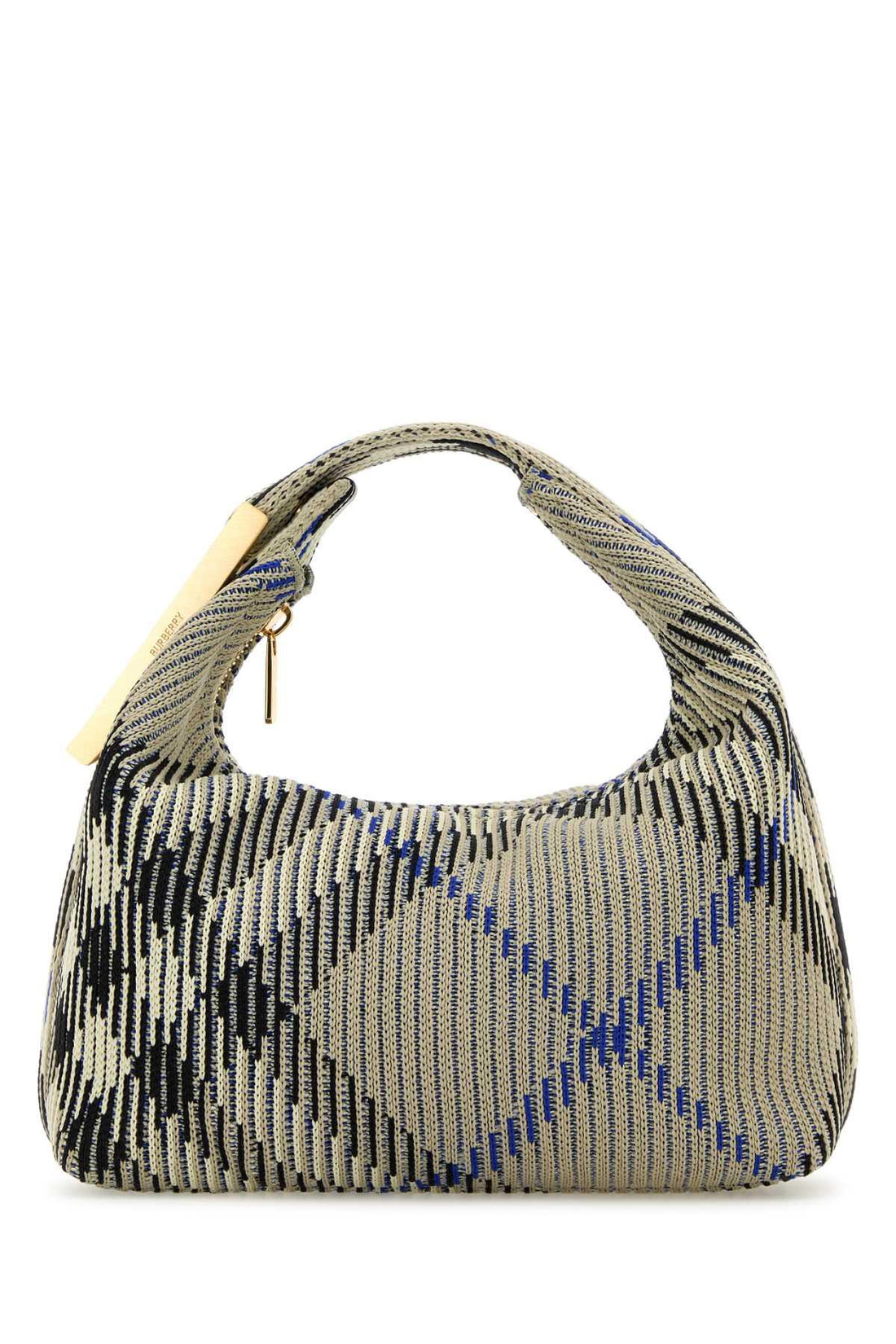 BURBERRY Mini Embroidered Nylon Handbag - Effortlessly Chic - SleekGait