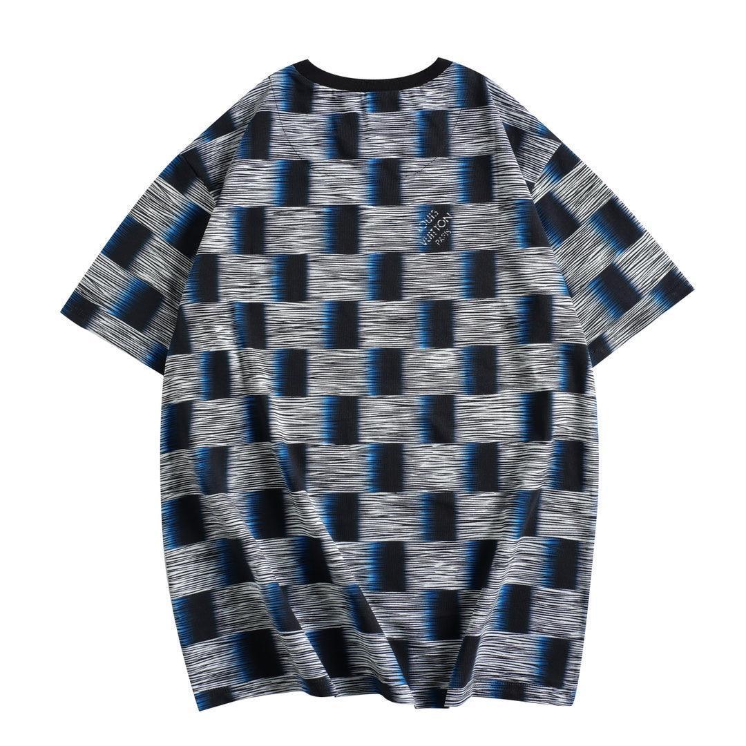 Louis Vuitton Damier T-Shirt Without Collar - SleekGait