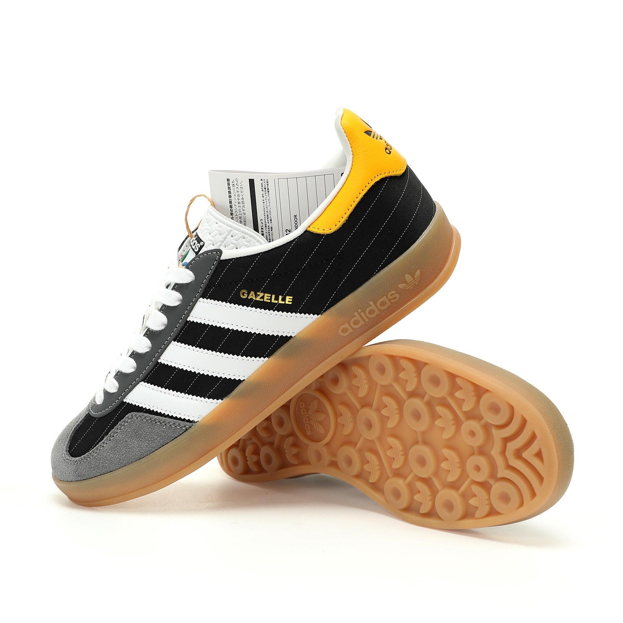 Adidas Originals Gazelle Indoor 'Olympic Black' - SleekGait