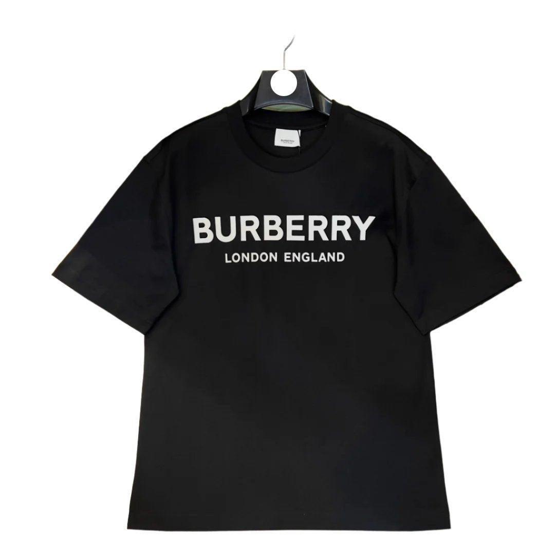 Burberry T-Shirt Without Collar 'Black & White' - SleekGait