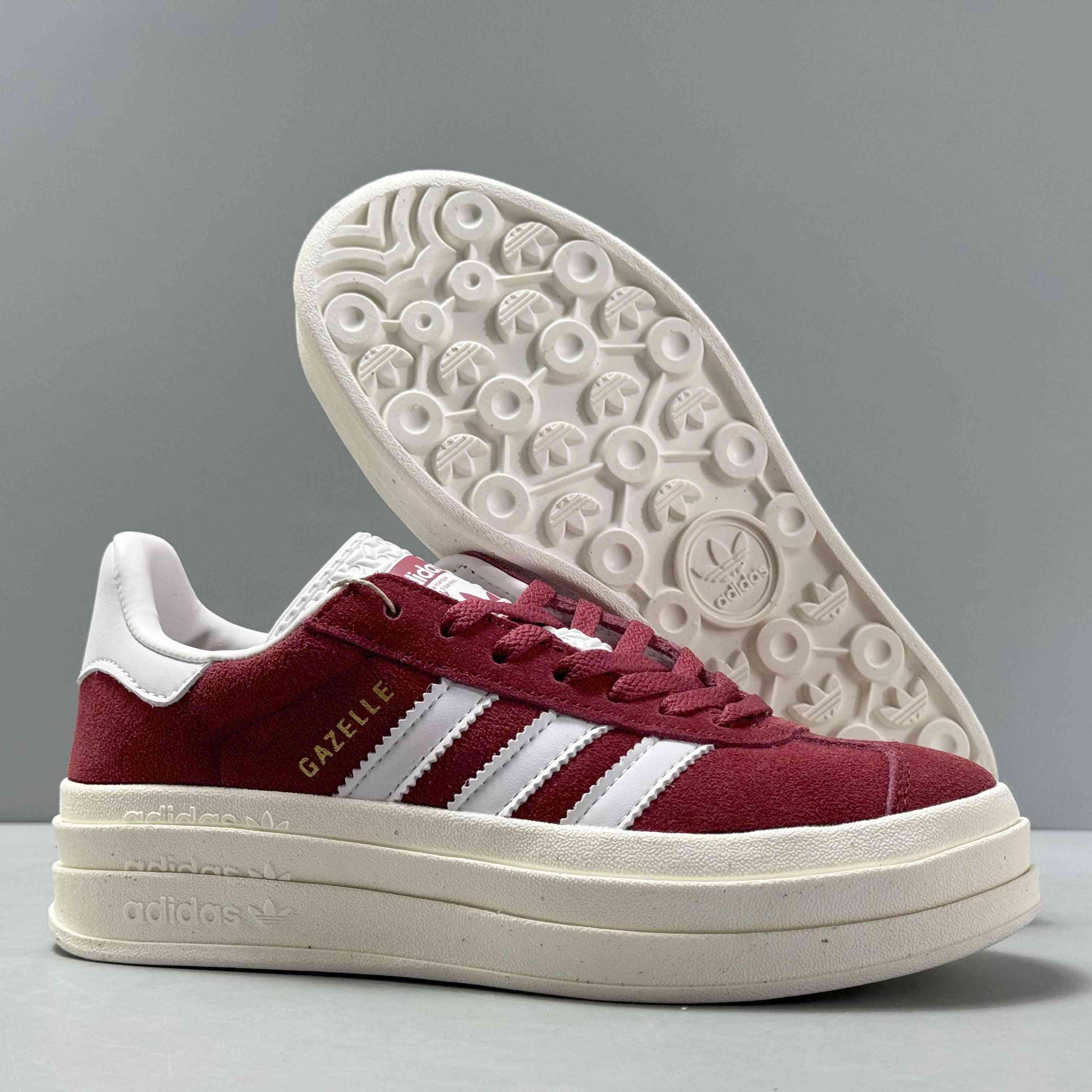 Adidas Originals Gazelle Bold 'Shadow Red' - SleekGait
