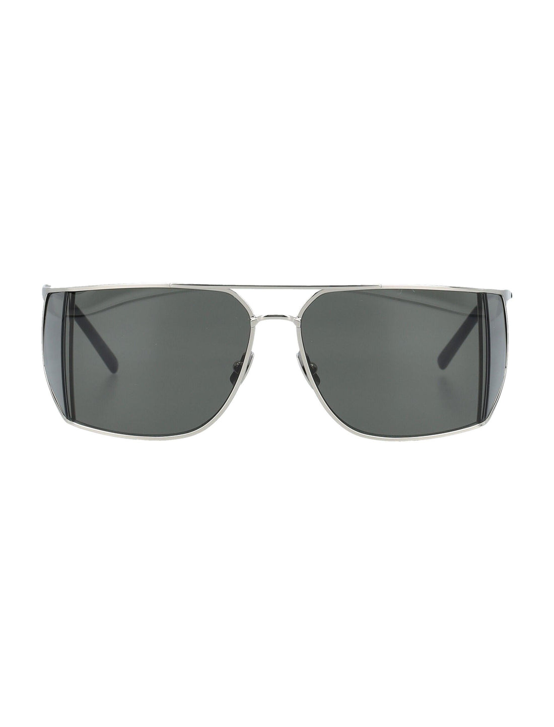 SAINT LAURENT Aviator Wrap-Around Sunglasses with Double Bridge - SleekGait