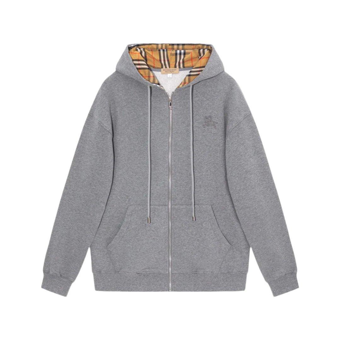 Burberry Willowchk hoodie Grey - SleekGait