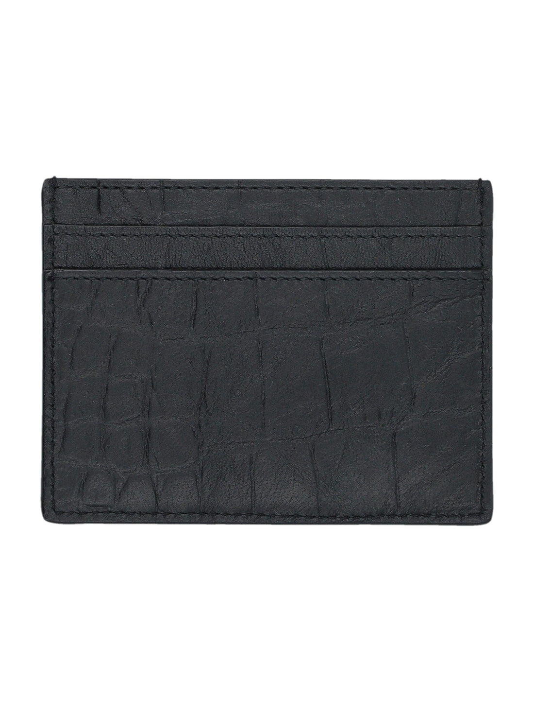 SAINT LAURENT Mini Leather Wallet - Accessories for Men - SleekGait