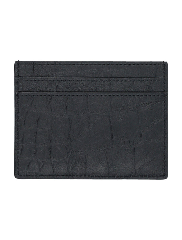 SAINT LAURENT Mini Leather Wallet - Accessories for Men - SleekGait