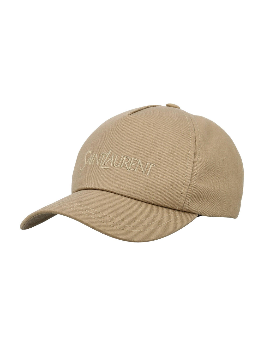 SAINT LAURENT Curved Peak Cap with Adjustable Fit - SleekGait