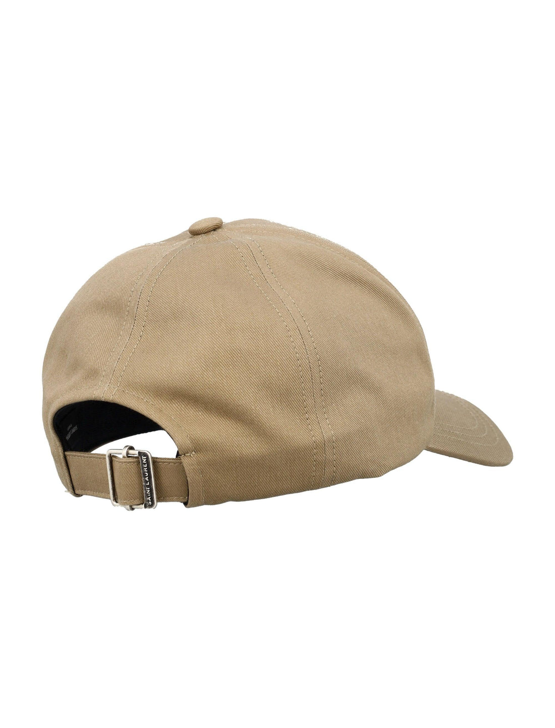 SAINT LAURENT Curved Peak Cap with Adjustable Fit - SleekGait