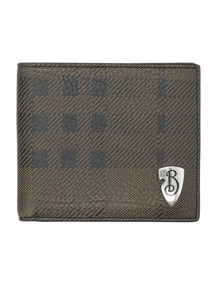 BURBERRY Mini Bifold Wallet with Shield Plaque - SleekGait