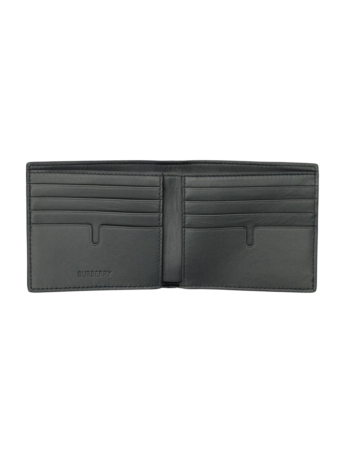 BURBERRY Mini Bifold Wallet with Shield Plaque - SleekGait