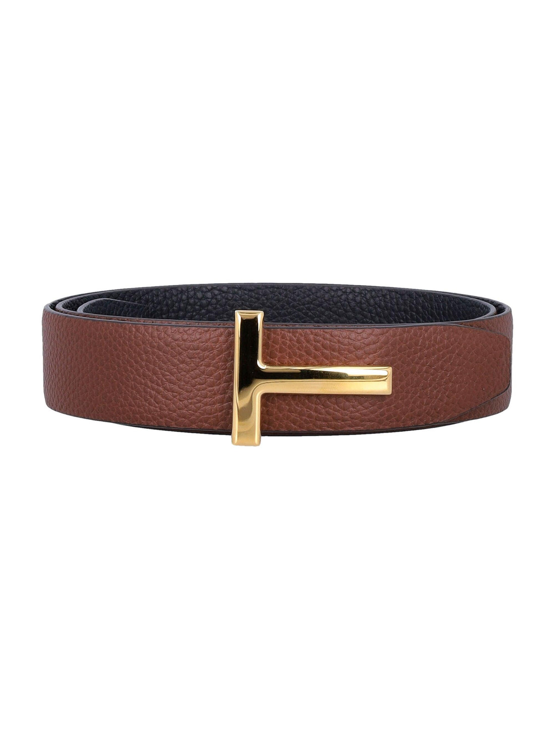 TOM FORD Mini Grain Leather Reversible Icon Belt - SleekGait