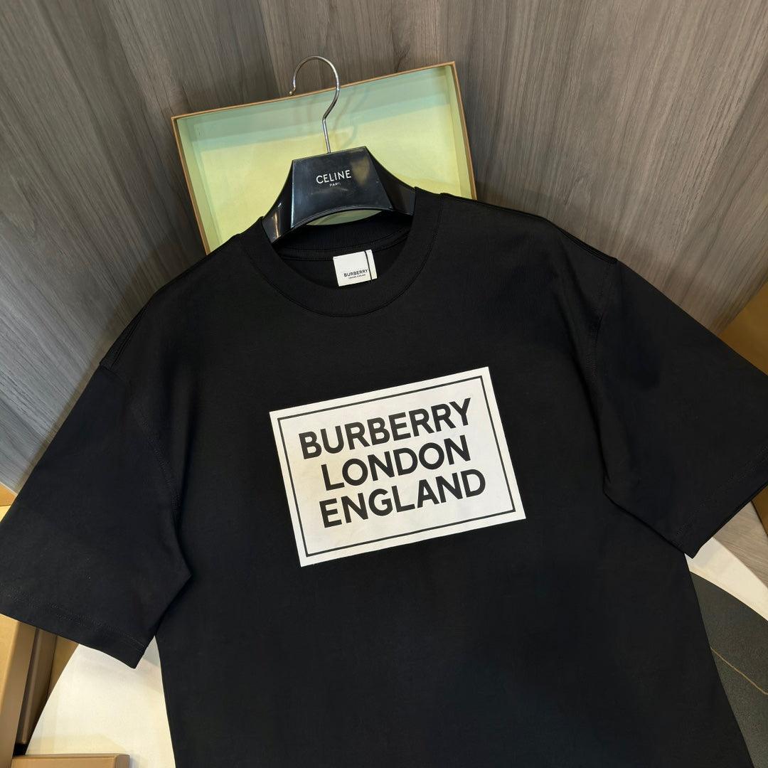 Burberry T-Shirt Without Collar 'Black' - SleekGait