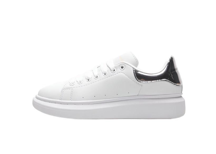 Alexander McQueen 'White & Silver' - SleekGait