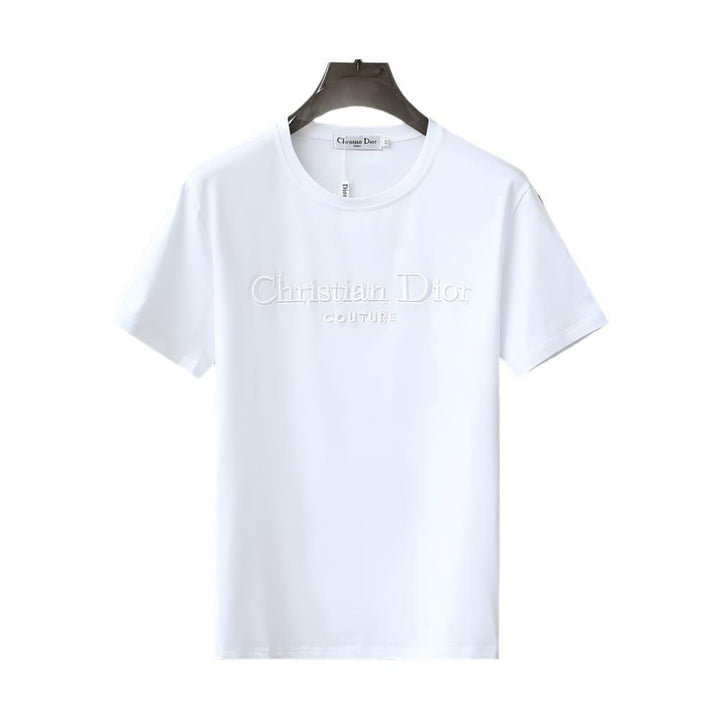 Dior T-Shirt Without Collar 'White' - SleekGait