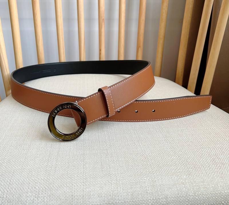 Burberry Leather Vintage Belt 'Brown' - SleekGait